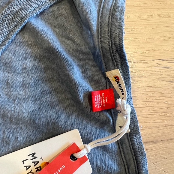 NWT Marine Layer Henley - SS Hemp Cotten - XL - Picture 4 of 11